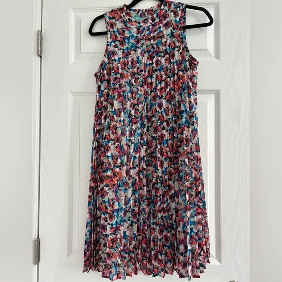 Nicole | Dresses | Euc Nicole By Nicole Miller Floral Sleeveless Halter  Dress Size 4 | Poshmark